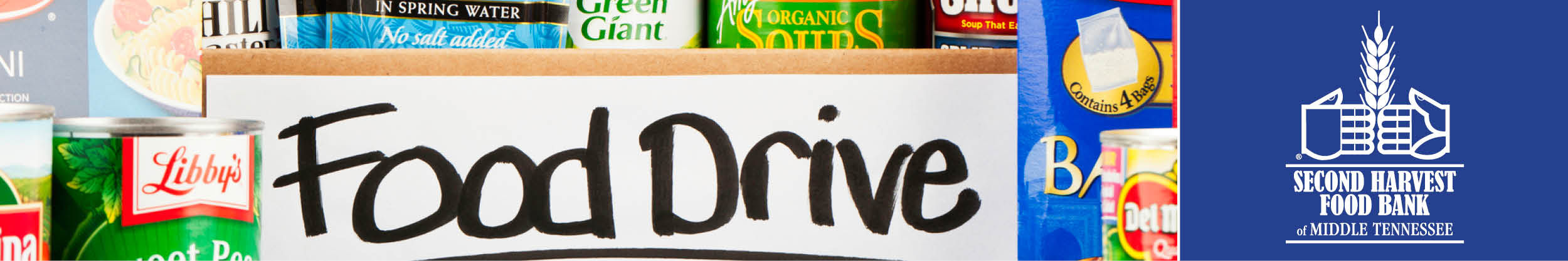 Second Harvest Food Bank food drive